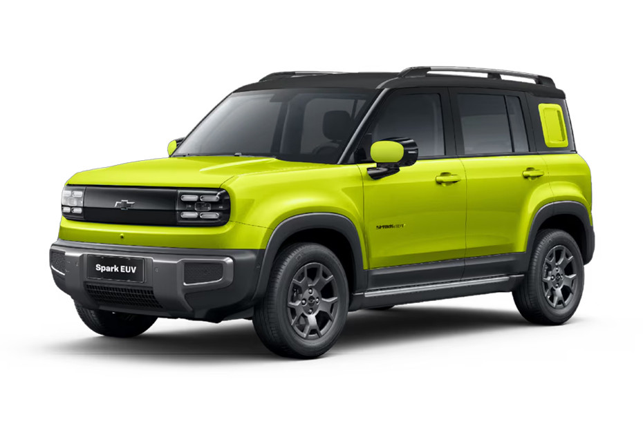 Chevrolet SPARK EUV Track Yellow with Star Twinkle Black Roof