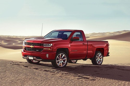 Chevrolet Silverado (2022-2024) Red