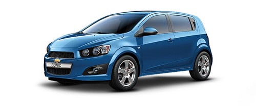 Chevrolet Sonic Boracay Blue Metallic
