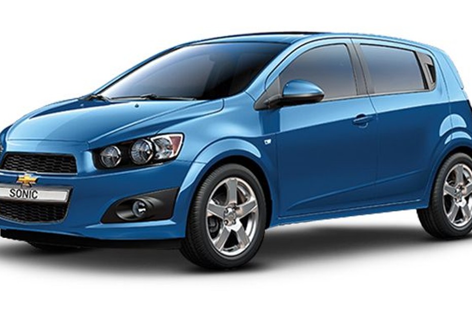 Chevrolet Sonic Boracay Blue Metallic in UAE