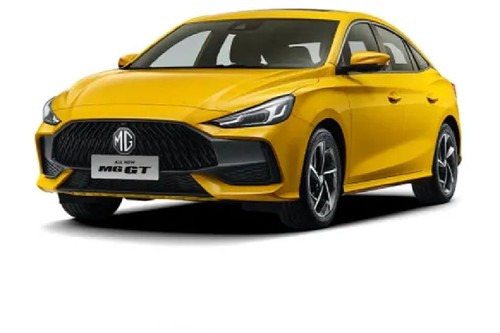 MG GT Yellow