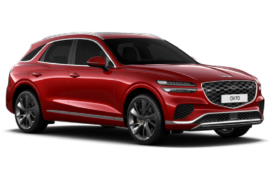 Genesis GV70 Mauna Red in UAE