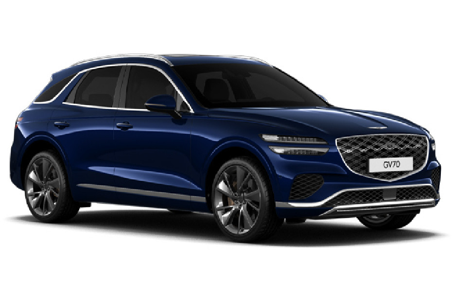 Genesis GV70 Capri Blue in UAE
