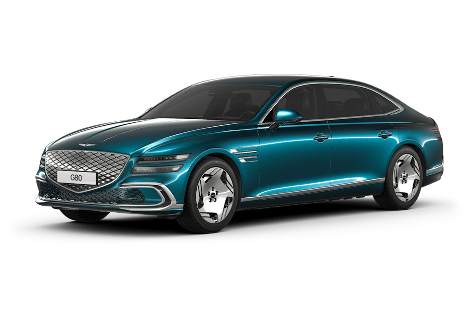 Genesis EV G 80 Matira Blue