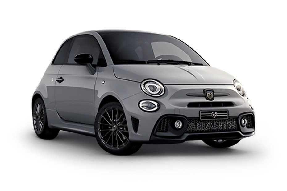 Abarth 695 Campovolo Grey With Black Roof in UAE