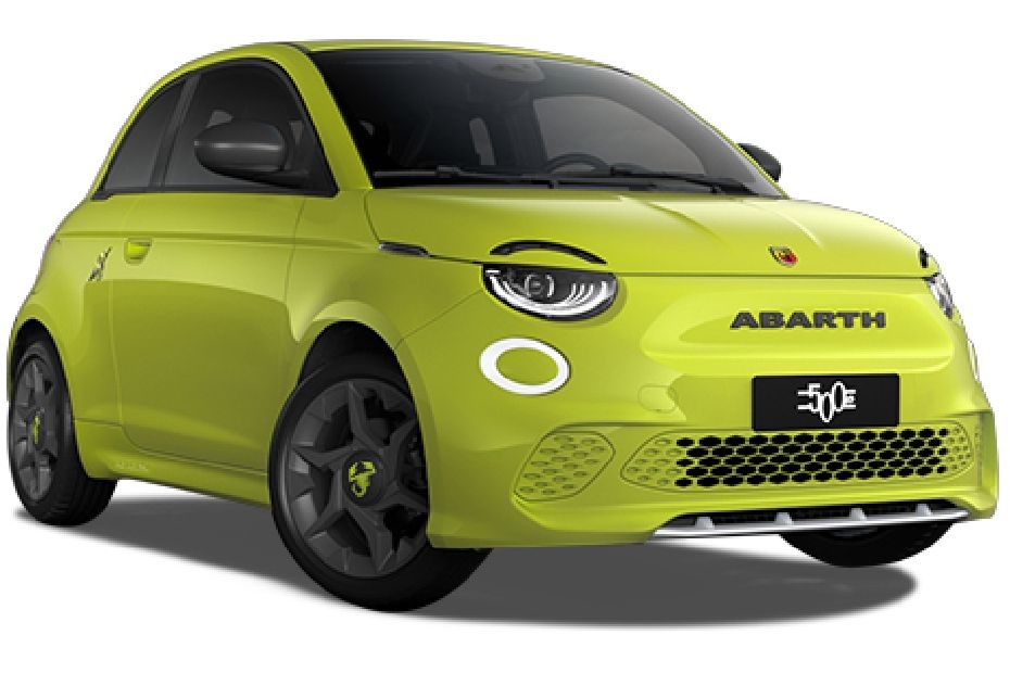 Abarth 500E Green in UAE