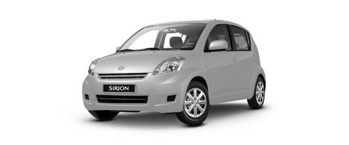 Daihatsu Sirion Silver Metallic