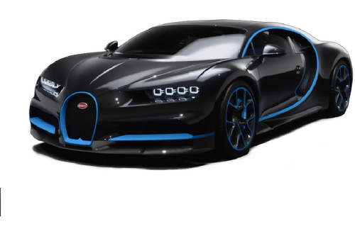 Bugatti Chiron Black