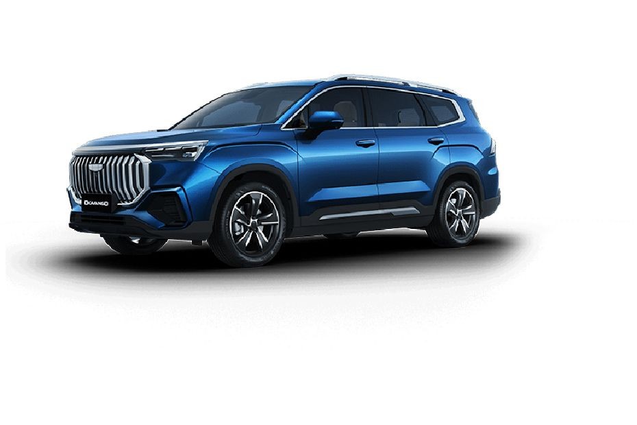 Geely Okavango Blue in UAE