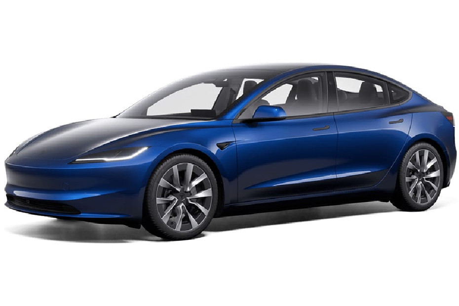 Tesla Model 3	 Deep Blue Tesla Model 3	 Deep Blue