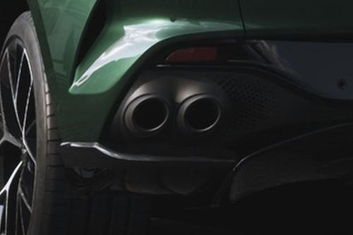 Exhaust Pipe of Aston Martin DBX