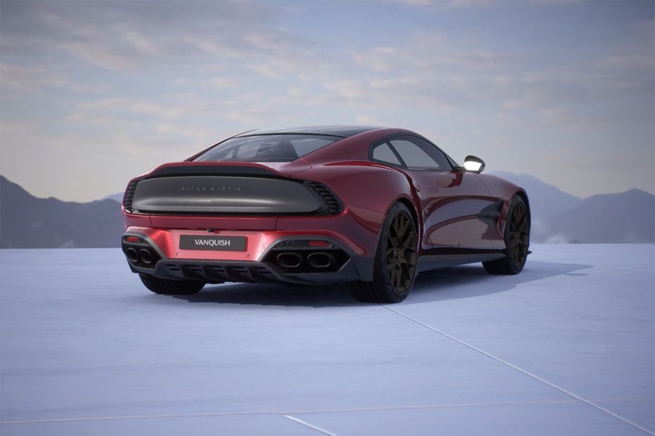 Vanquish Rear angle view in UAE