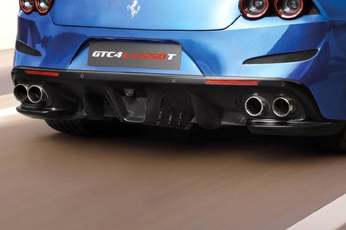 Exhaust Pipe of Ferrari GTC4Lusso T