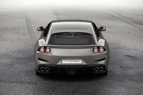 Full Rear View of Ferrari GTC4Lusso T