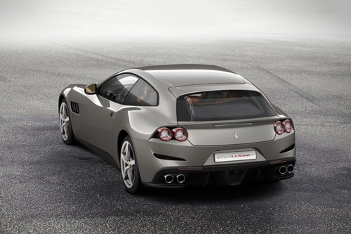 Rear Medium View of Ferrari GTC4Lusso T
