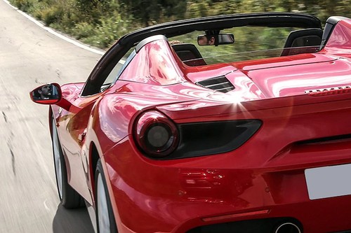 488 Spider Tail light