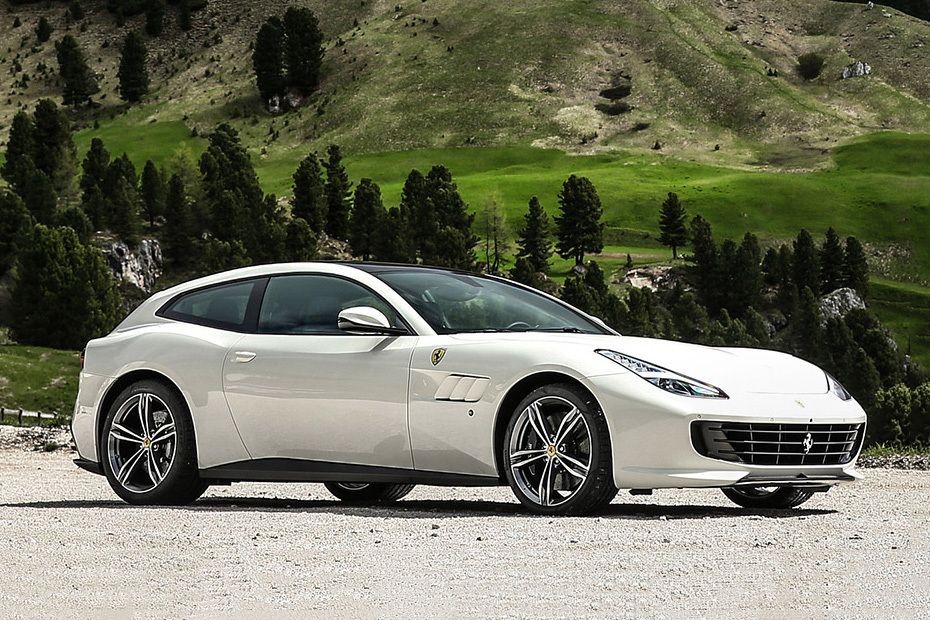 Ferrari GTC4Lusso Front Cross Side View in UAE