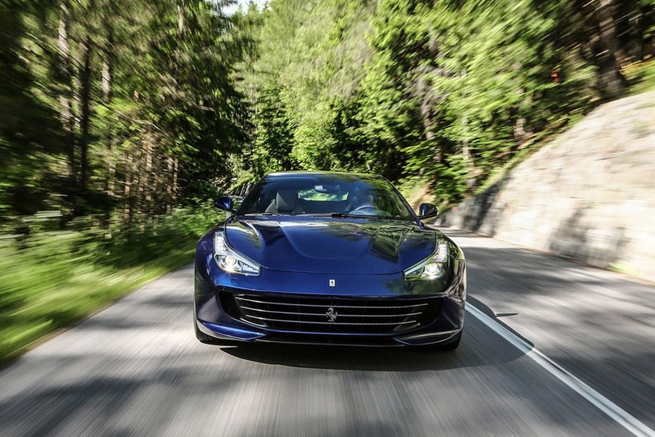 Full Front View of GTC4Lusso in UAE