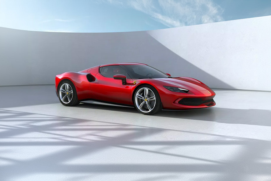 Ferrari 296 GTB Front Medium View in UAE