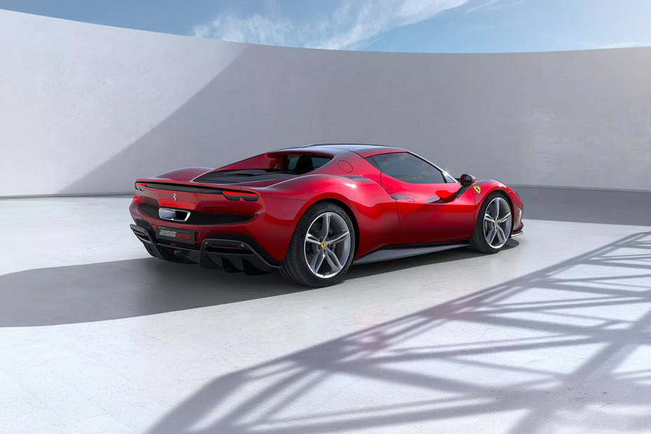 296 GTB Rear angle view in UAE