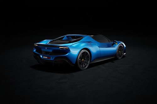 296 GTS Rear angle view