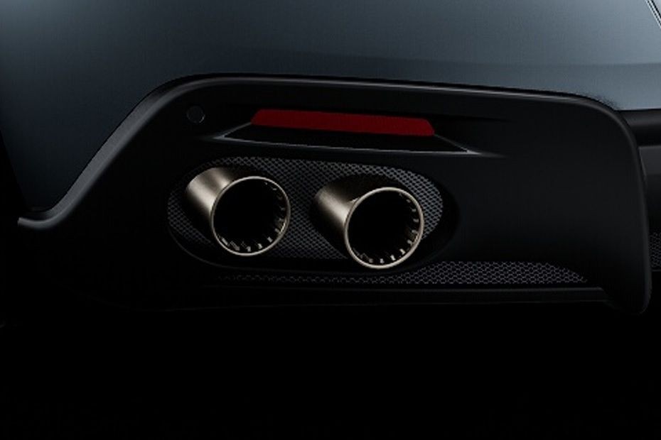 Exhaust Pipe of Ferrari Roma Spider in UAE