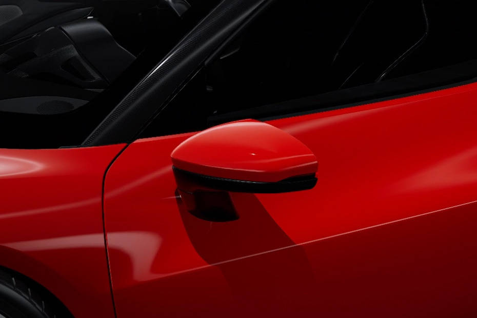 Ferrari 296 Speciale A Drivers Side Mirror Front Angle Ferrari 296 Speciale A Drivers Side Mirror Front Angle