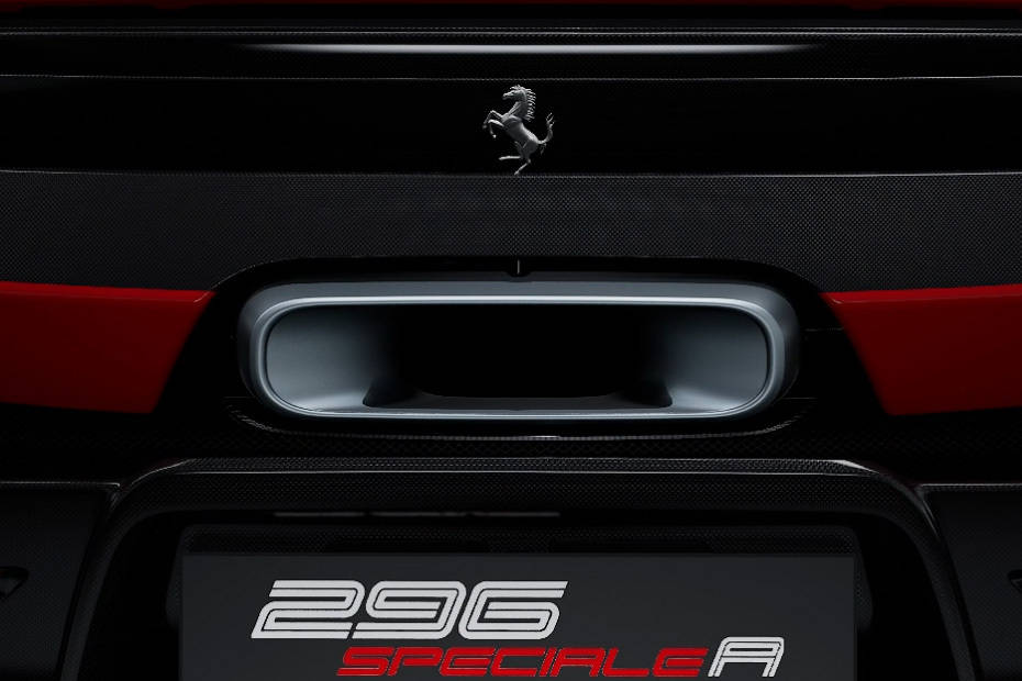 Exhaust Pipe of Ferrari 296 Speciale A Exhaust Pipe of Ferrari 296 Speciale A