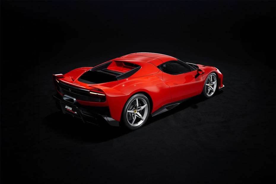 296 Speciale A Rear angle view 296 Speciale A Rear angle view