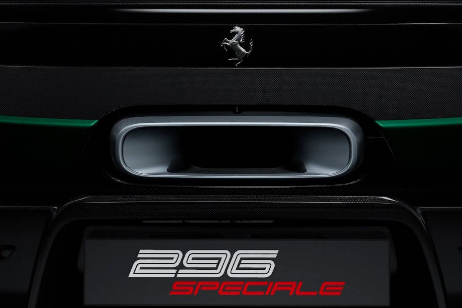 Exhaust Pipe of Ferrari 296 Speciale Exhaust Pipe of Ferrari 296 Speciale