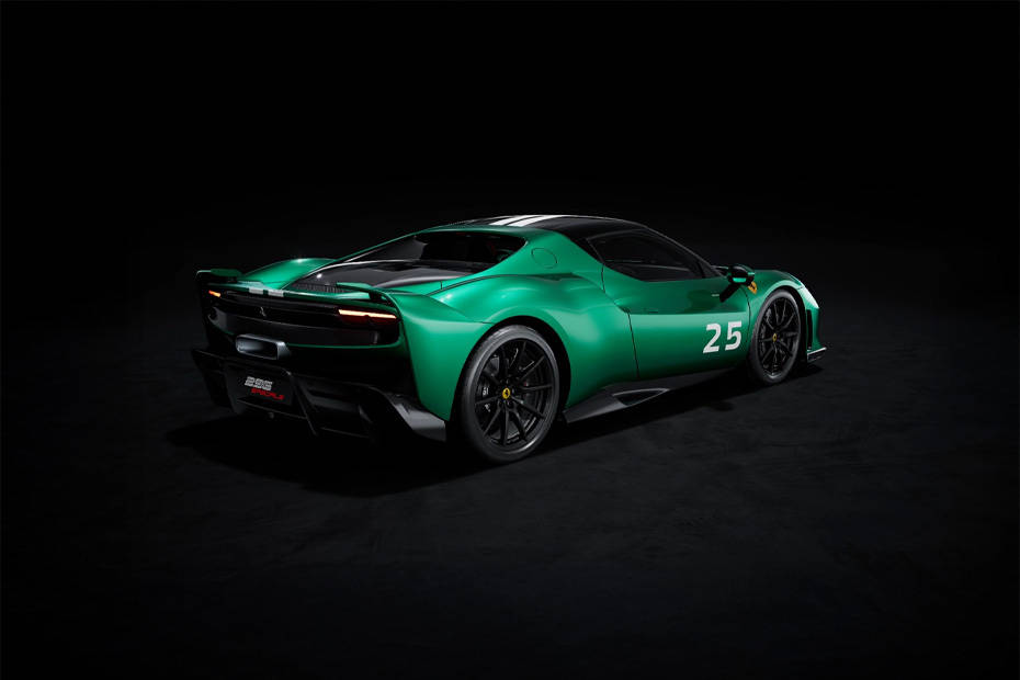 296 Speciale Rear angle view 296 Speciale Rear angle view