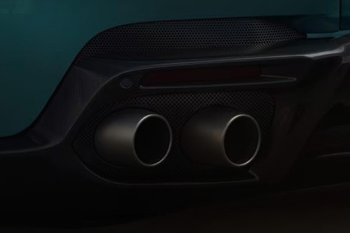 Exhaust Pipe of Ferrari Amalfi