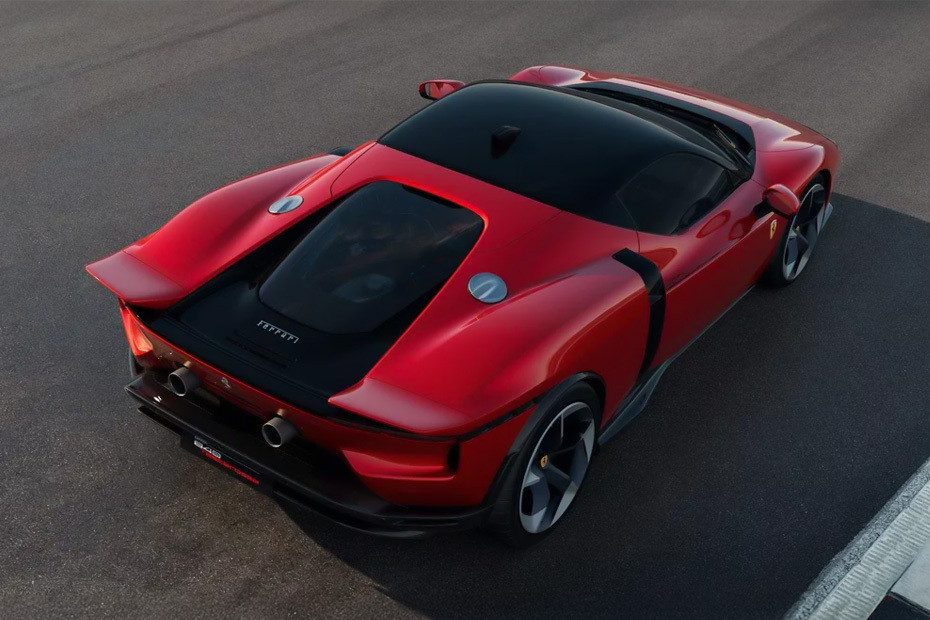 849 Testarossa Rear angle view
