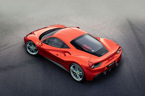 488 GTB Rear Low Angle View