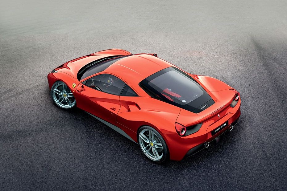 488 GTB Rear Low Angle View in UAE