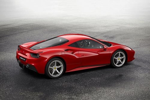 488 GTB Rear Medium Side View