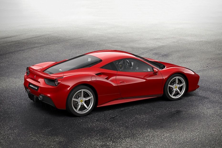 488 GTB Rear Medium Side View in UAE