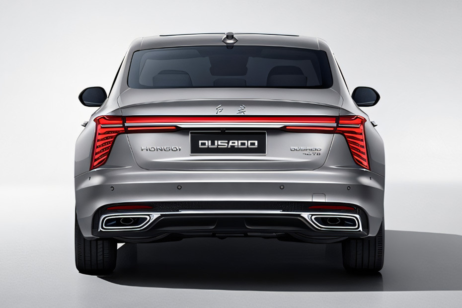 Full Rear View of Hongqi Ousado Full Rear View of Hongqi Ousado