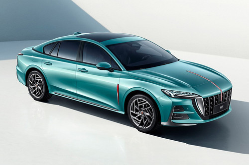 Hongqi H6 Front Cross Side View