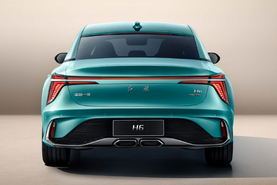 Full Rear View of Hongqi H6 Full Rear View of Hongqi H6
