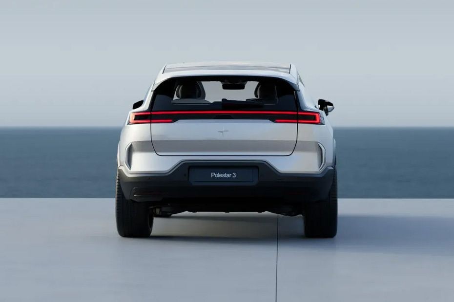Full Rear View of Polestar 3 in UAE