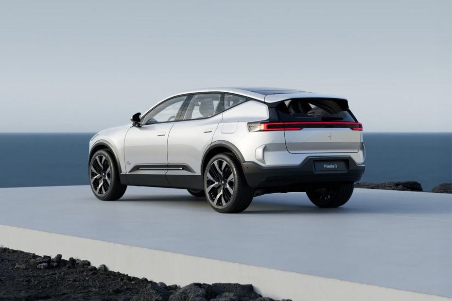Rear Cross Side View of Polestar 3 in UAE