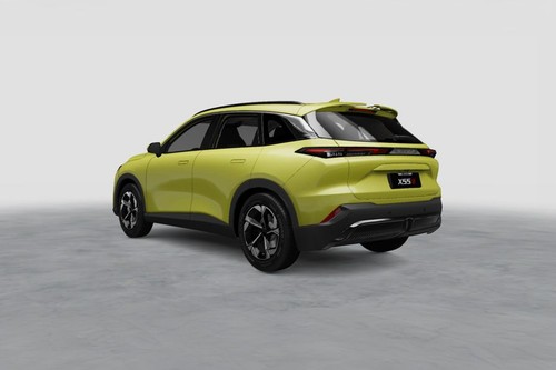Rear Cross Side View of BAIC X55