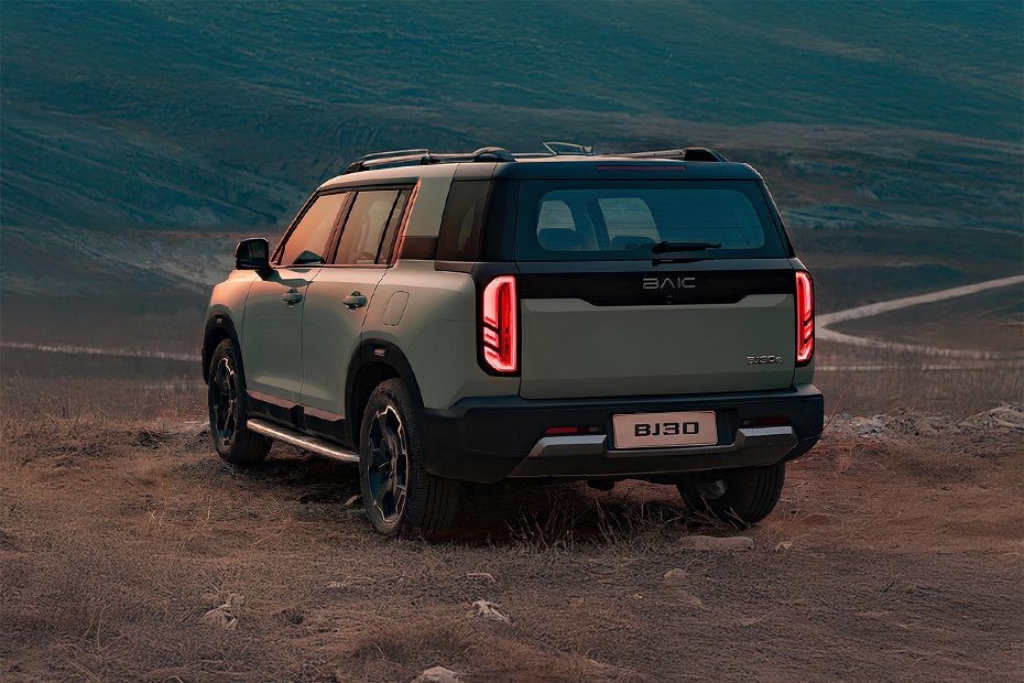 Rear Medium View of BAIC BJ30 in UAE