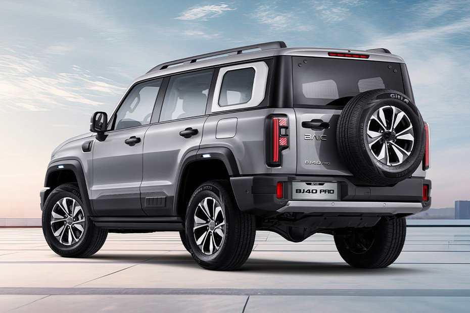 Rear Cross Side View of BAIC BJ40 Pro Rear Cross Side View of BAIC BJ40 Pro