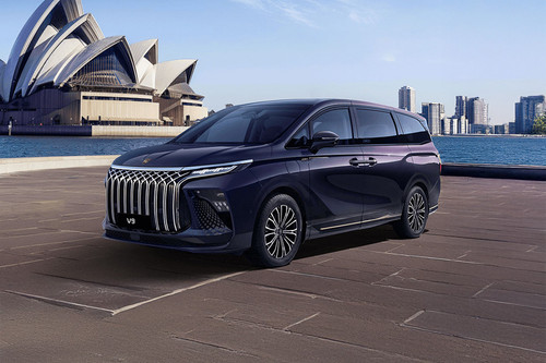 V9 Front angle low view