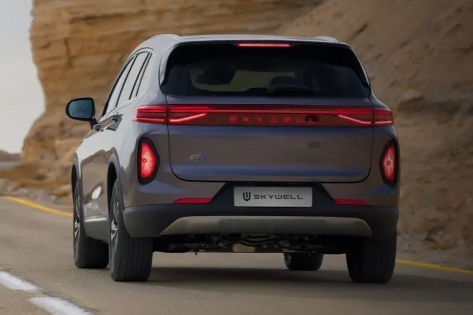 Full Rear View of Skywell ET5 in UAE