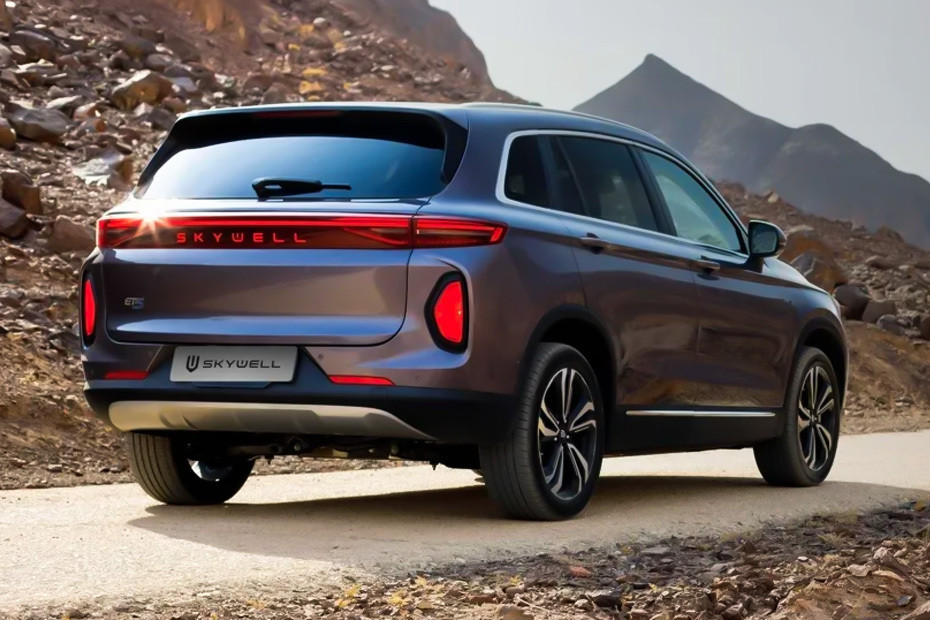 ET5 Rear angle view in UAE