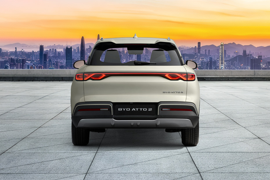 Full Rear View of BYD ATTO 2 in UAE