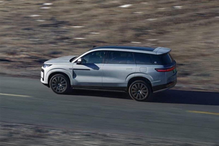 Rear Cross View of BYD Denza N9 in UAE